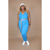 All in One Harem Jumpsuit (Teal Blue)